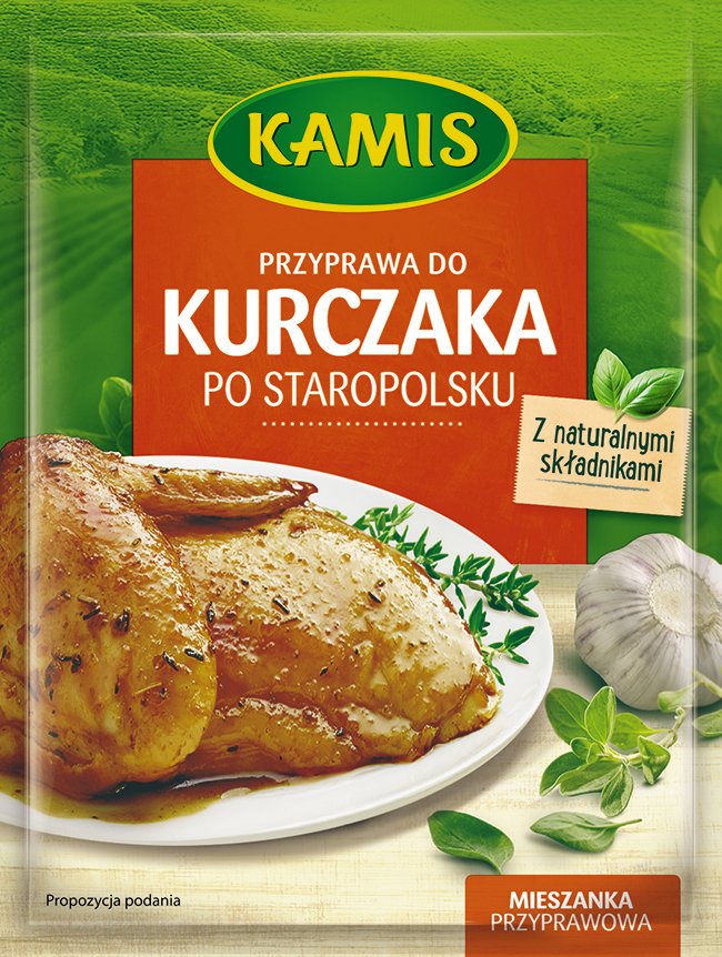 KAMIS Przyprawa Przyprawa do kurczaka PO STAROPOLSKU 25g