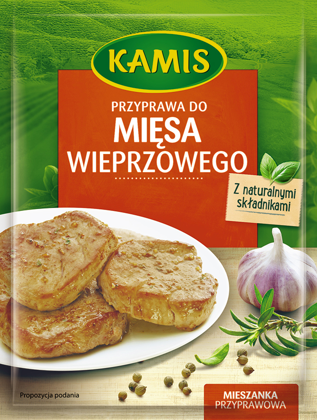 KAMIS przyprawa Przyprawa do mięsa wieprzowego 20g 5900084235211