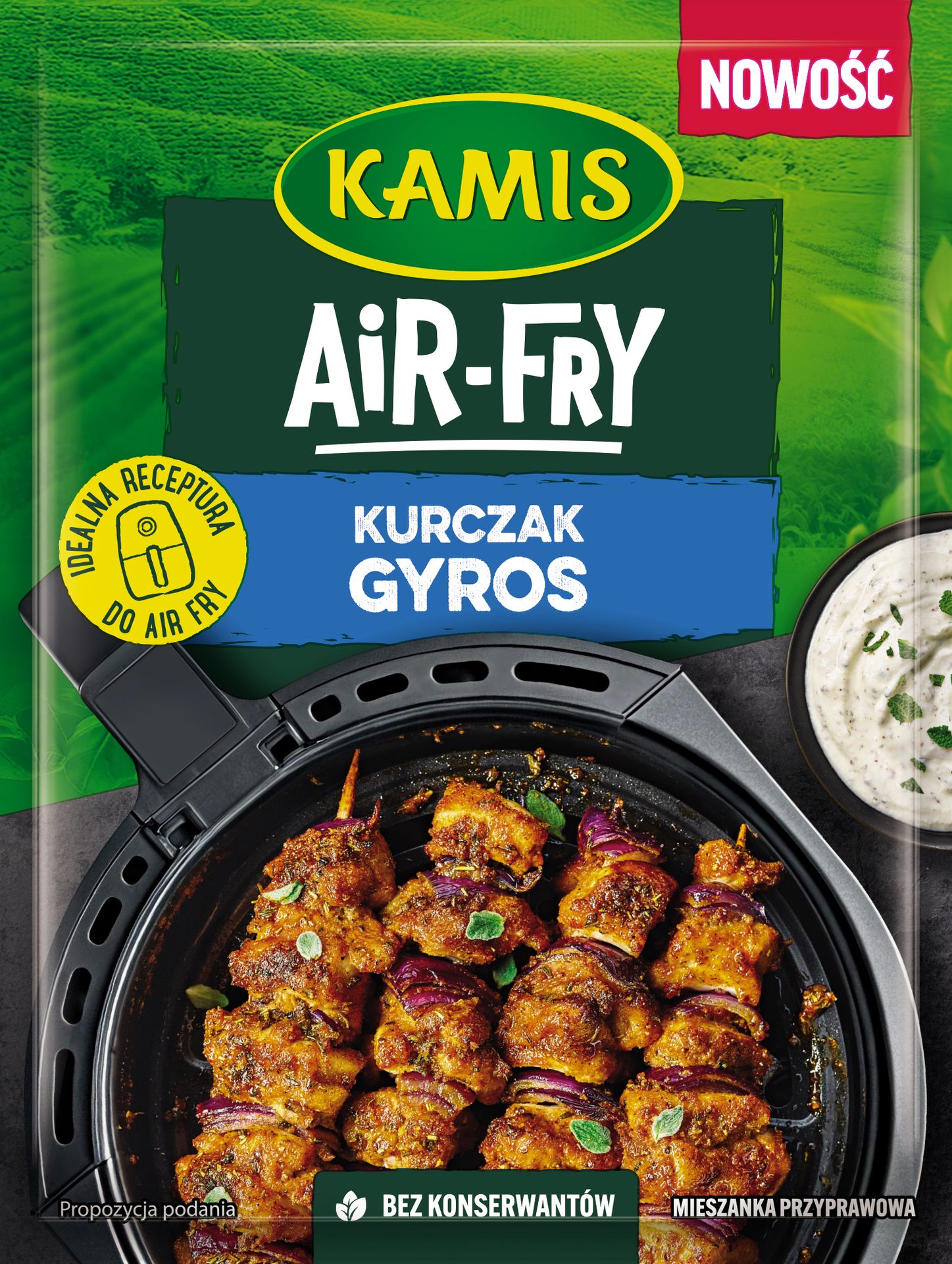 KAMIS AIR-FRY Kurczak gyros