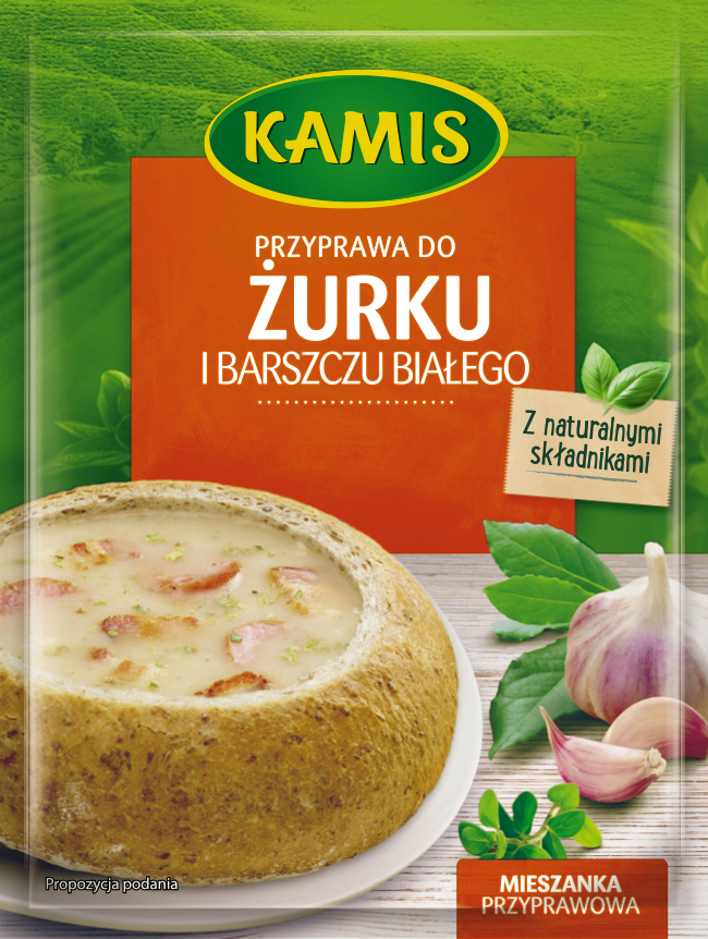 Kamis Kuchnia polska Przyprawa do żurku i barszczu białego Mieszanka przyprawowa 25 g