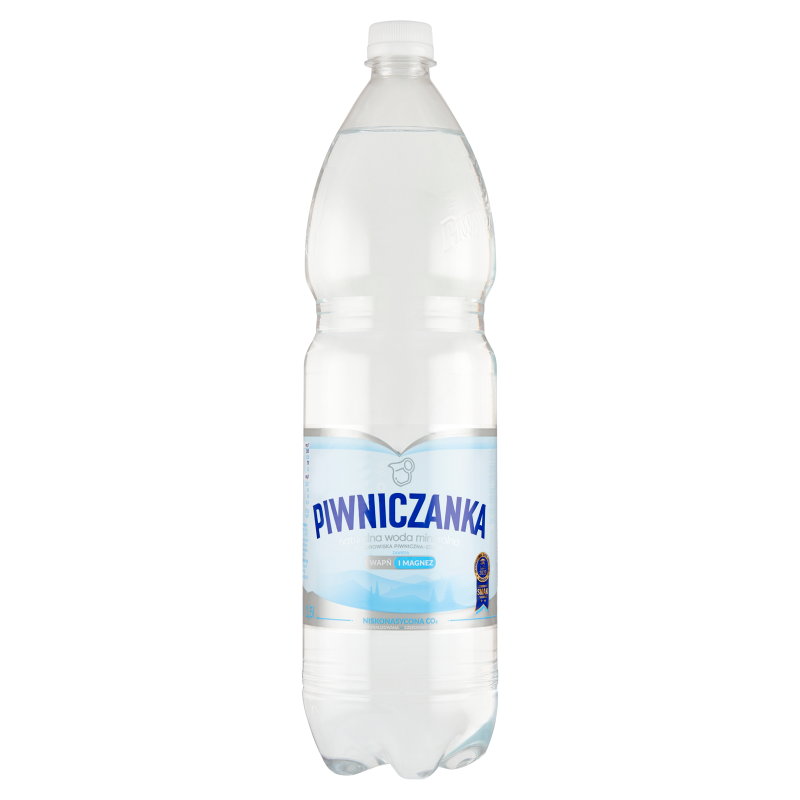 Woda mineralna Piwniczanka naturalnie gazowana 1,5 l