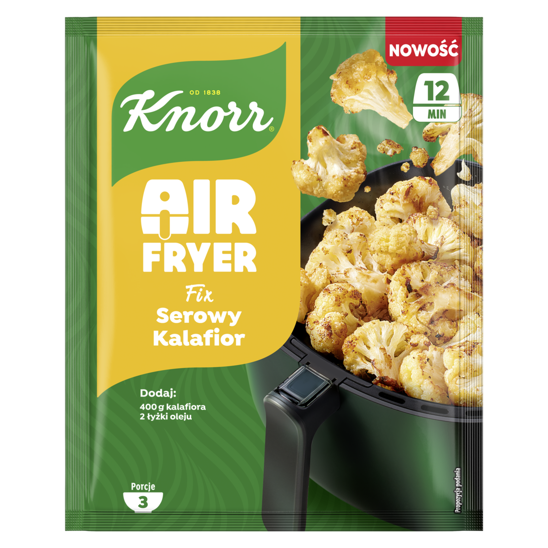 KNORR AIR FRYER FIX Serowy kalafior
