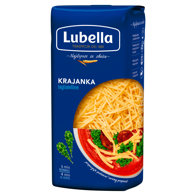 Lubella Makaron Krajanka Tagliatelline 400 g