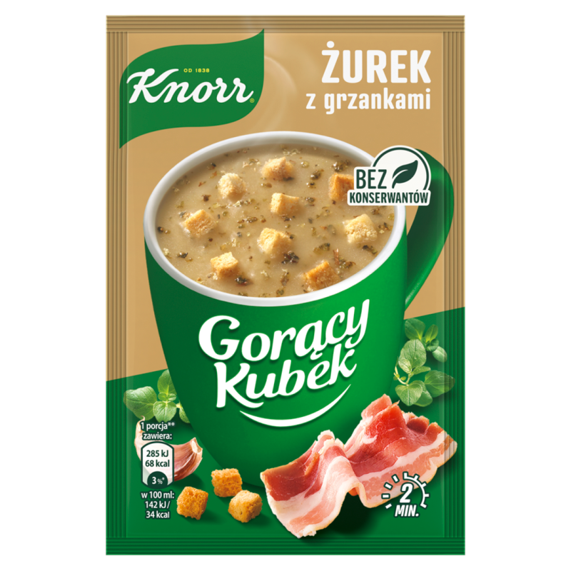 Knorr Żurek z grzankami