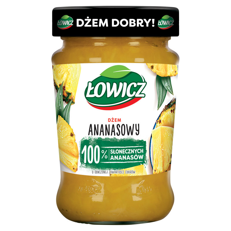 Łowicz DŻEM N/S ANANASOWY 280 G