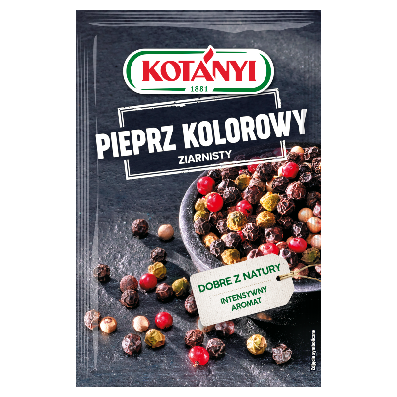 Kotanyi PIEPRZ KOLOROWY ZIARNISTY 16G zakupy dla domu i biura 26505578