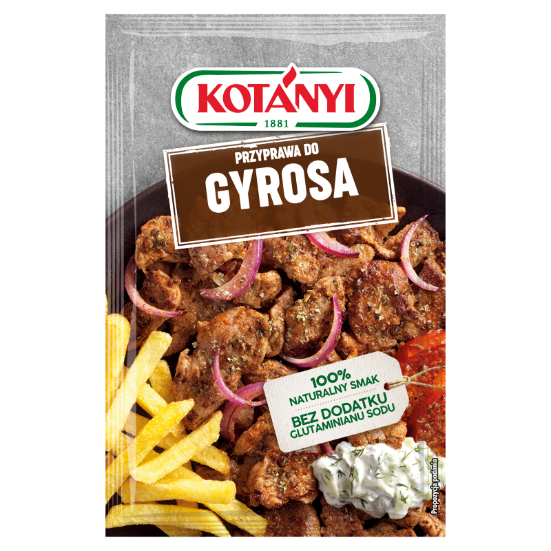 Kotanyi MIESZANKA PRZYPRAW DO GYROS 30G POLONIA SP Z O.O 0,030 INNE 58647975