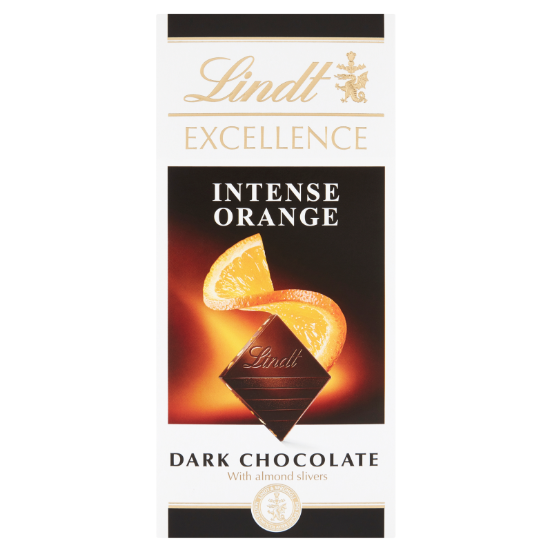 Lindt Excellence Orange Intense 100g