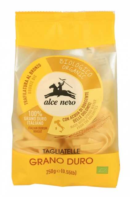 Alce Nero Makaron gniazda tagliatelle (semolina) BIO 250g
