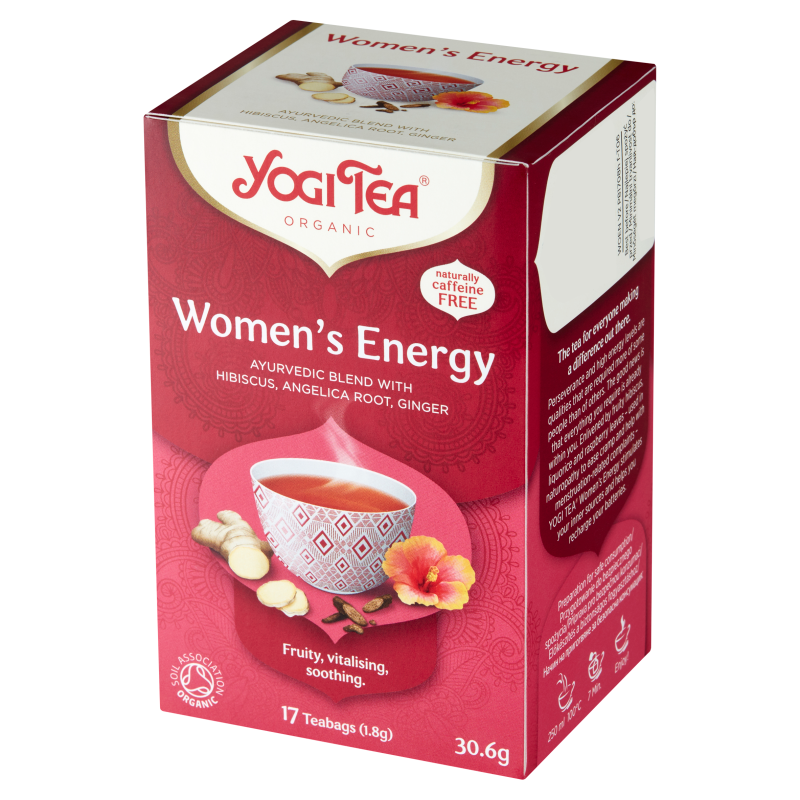 Yogi Tea HERBATKA DLA KOBIET - ENERGIA (WOMEN'S ENERGY) BIO (17 x 1,8 g) 30,6 g -