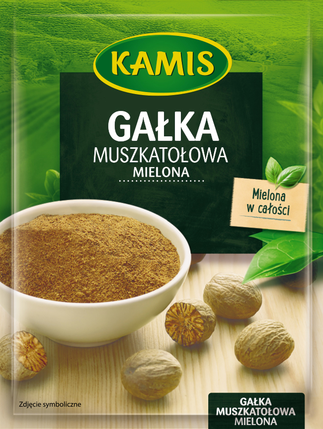 Kamis GAŁKA MUSZKATOŁOWA MIELONA 9G zakupy dla domu i biura 20253696