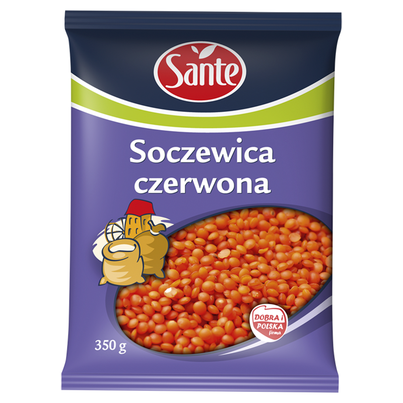 Sante SOCZEWICA CZERWONA 300 G. 0704