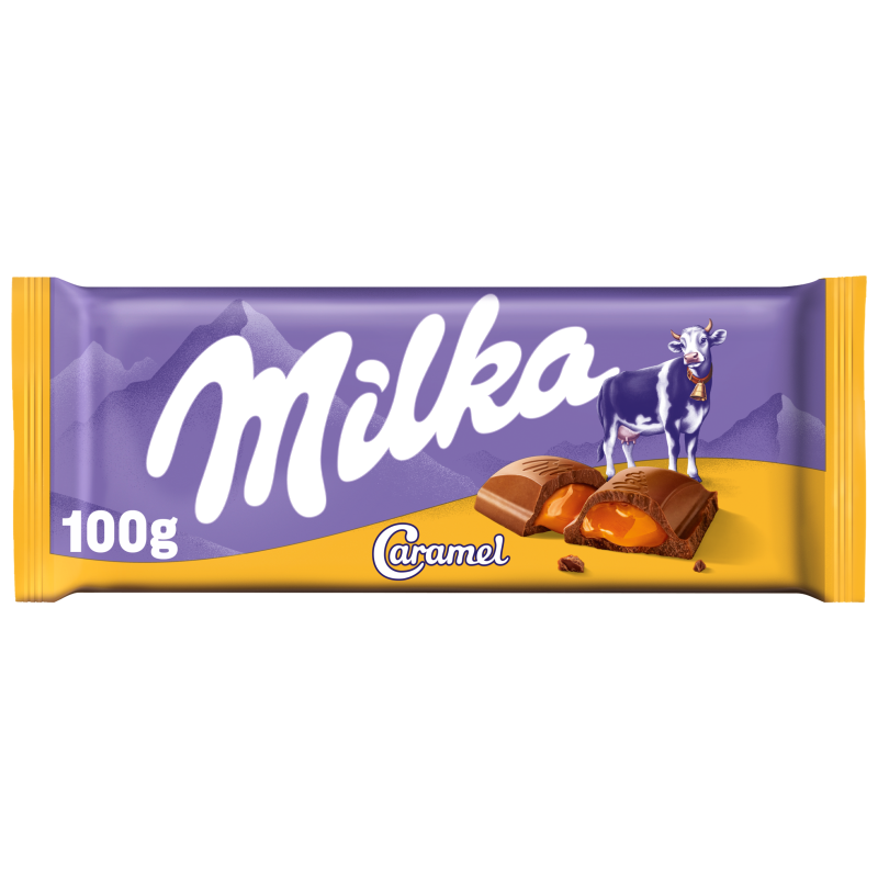 Kraft Milka Czekolada Caramel 100g