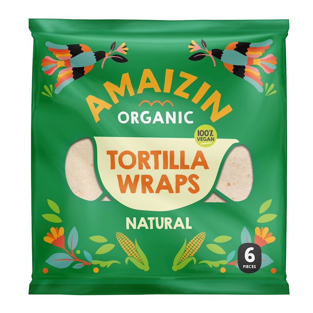Amaizin Tortilla Wraps BIO 240g
