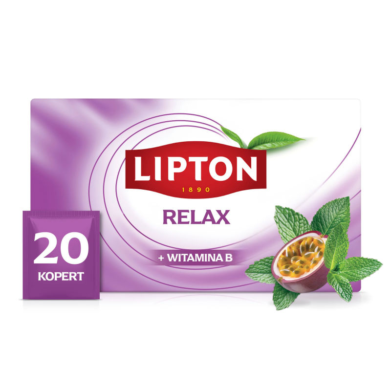 Herbatka ziołowa Lipton Relax + Witamina B 17x1,7g