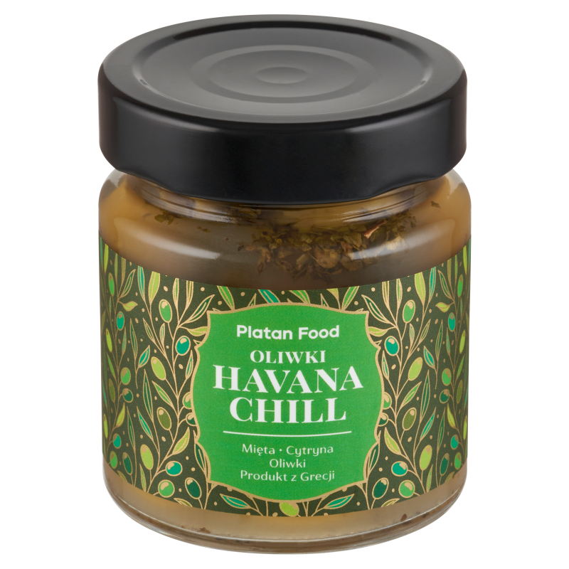 PLATAN FOOD Oliwki zielone bez pestki Havana Chill
