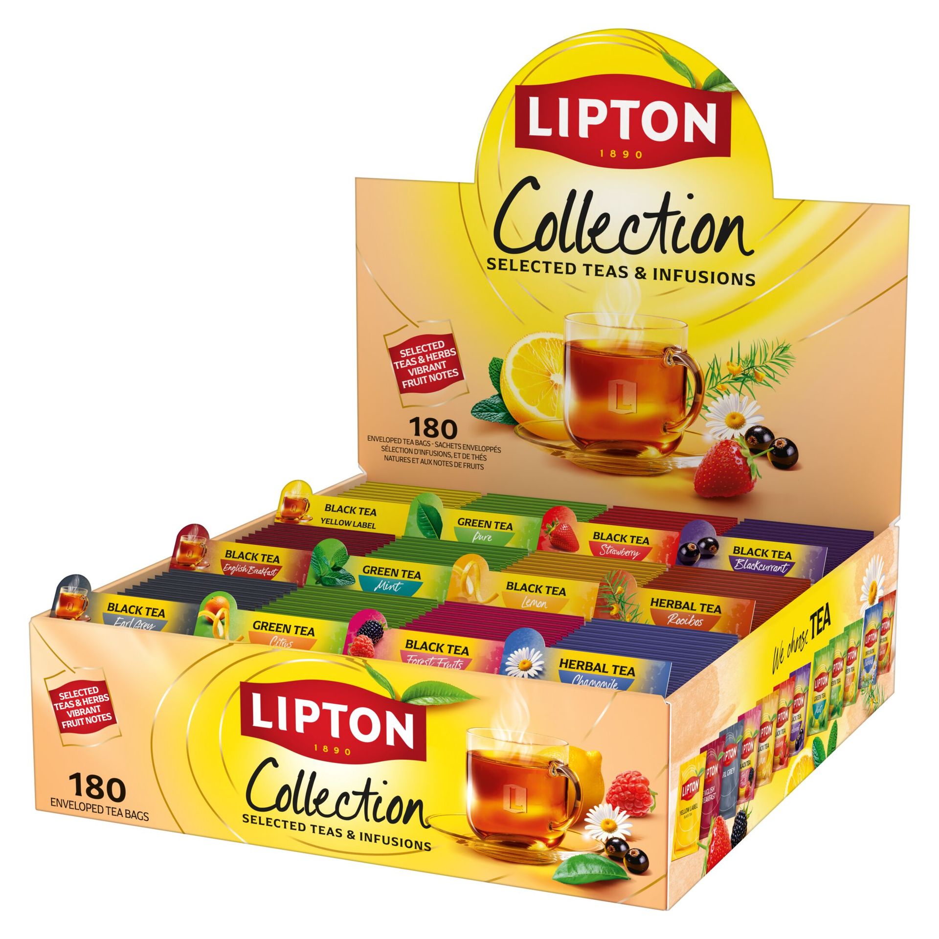 Lipton Variety Pack 12 smaków 180 kopert