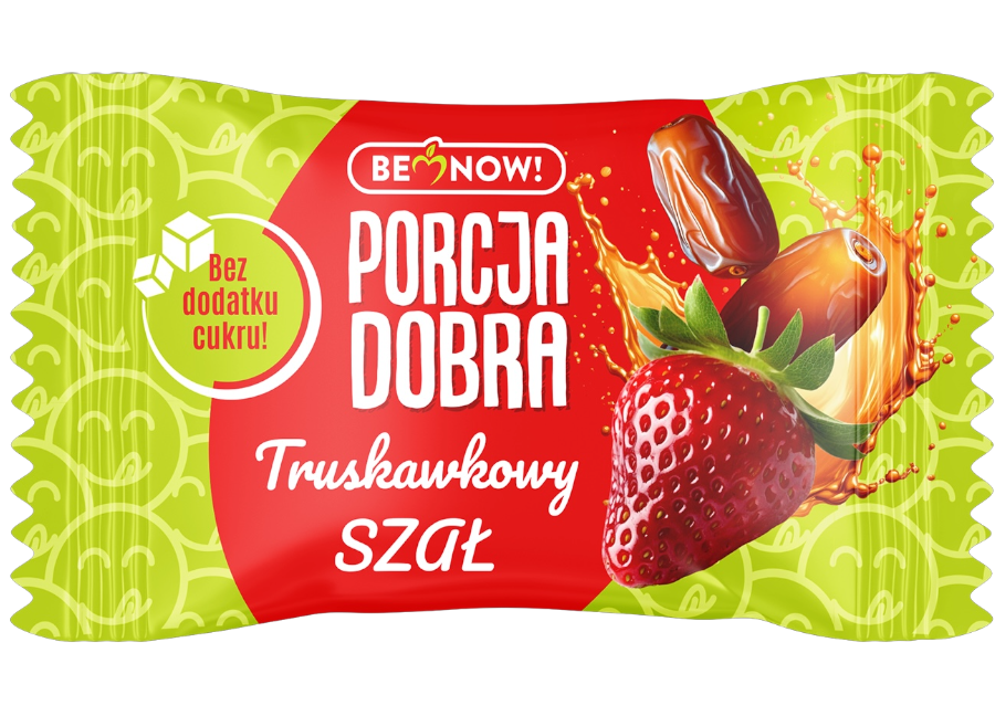 Przekąska Daktylowo - Truskawkowa Porcja Dobra, 20g