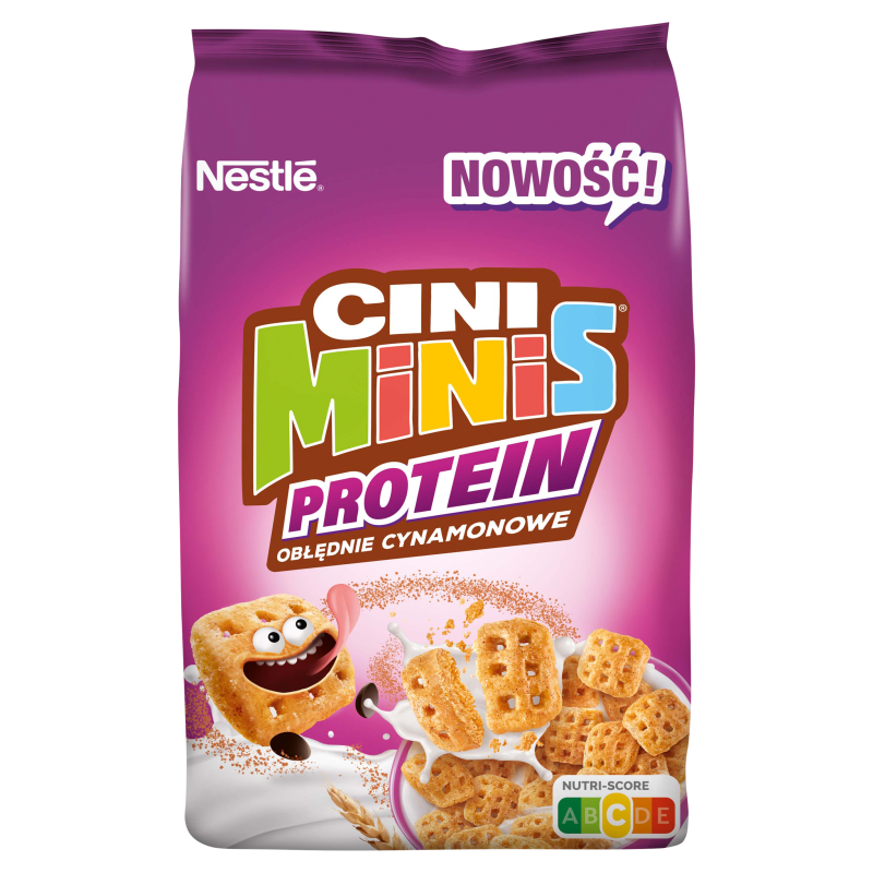Płatki śniadaniowe Nestle Cini Minis Protein 400 g