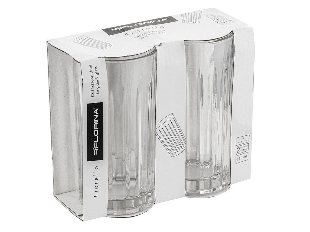 FLORINA Szklanka long drink fiorello 390 ml