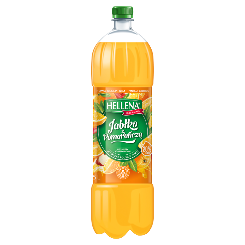 HELLENA Napój o smaku jabłko z pomarańczą