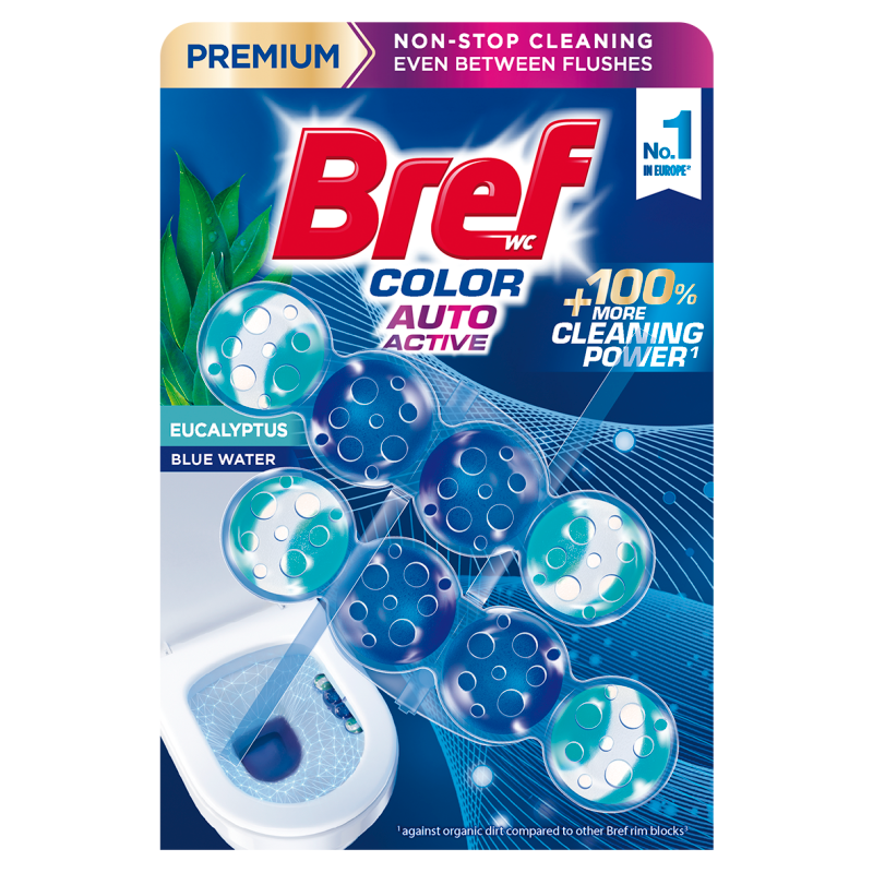 BREF Zawieszka do WC Eukaliptus 2x50g