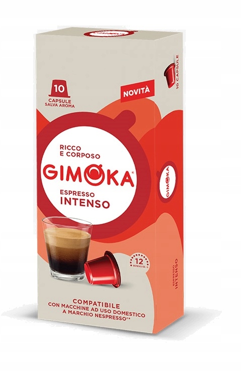 Gimoka Intenso kapsułki Nespresso 10 szt.