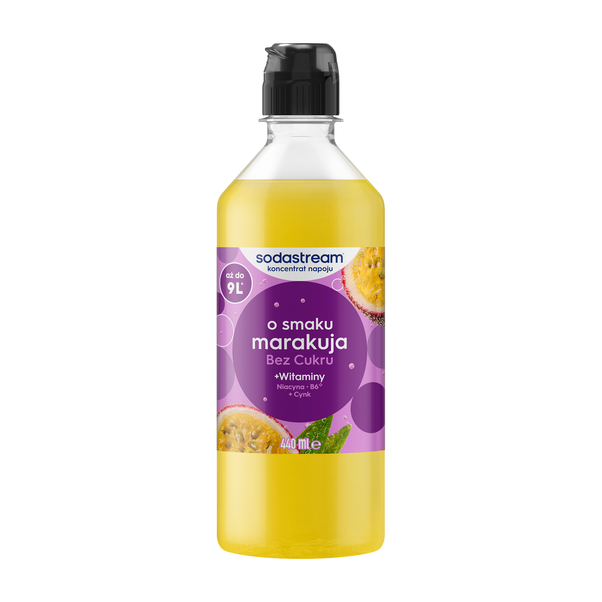 Syrop do saturatorów SODASTREAM Marakuja 440 ml bez cukru