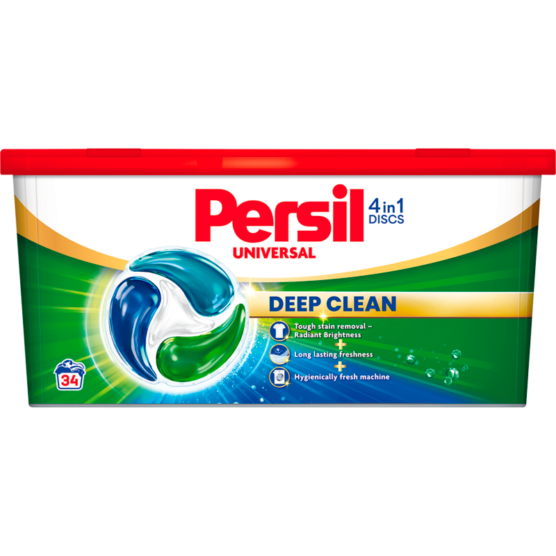 PERSIL Kapsułki do prania tkanin białych Deep Clean 34 szt.
