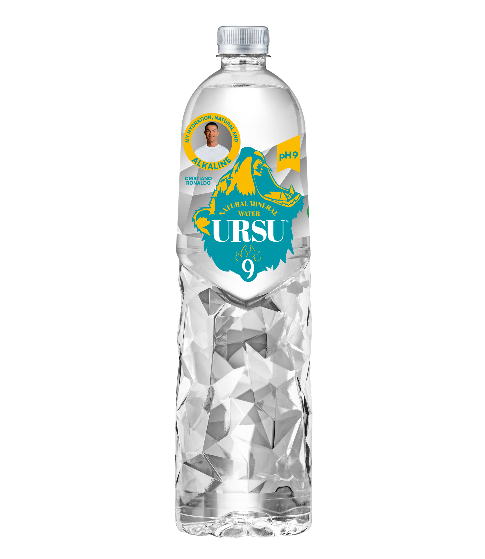 Ursu9 Woda alkaliczna niegazowana Cristiano Ronaldo