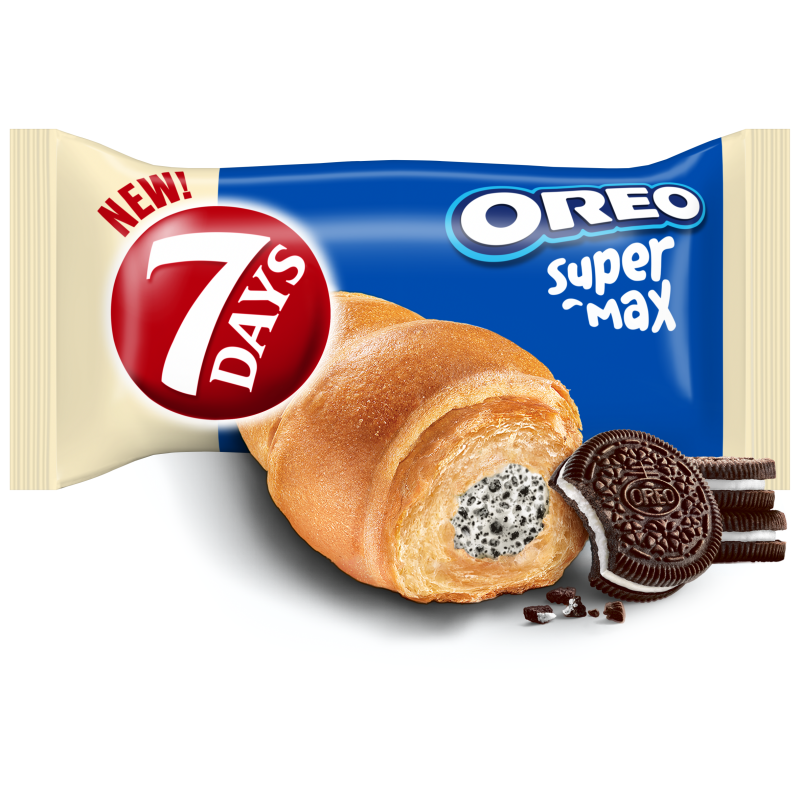 7DAYS OREO KREM WANILIOWY Z CIASTECZKAMI ROGALIK 98 g