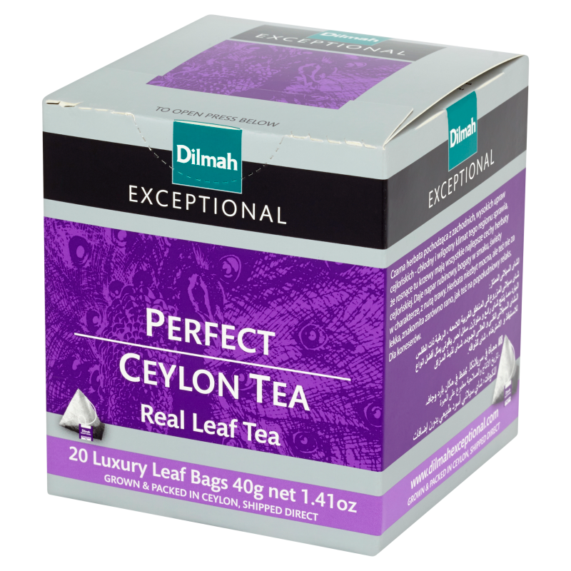Dilmah Exceptional Perfect Ceylon Tea 20 torebek