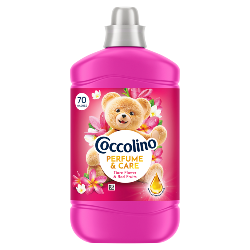 COCCOLINO Skoncentrowany Płyn do płukania 70 prań Perfume&Care Tiare Flower&Red Fruits 1610ml