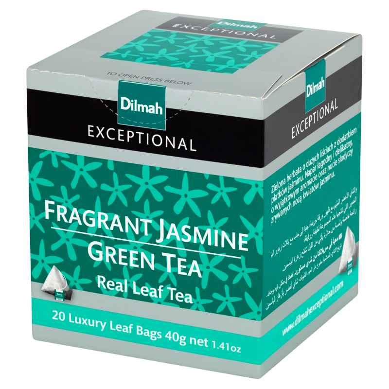 Dilmah Exceptional Fragrant Jasmine Green Tea 20 torebek