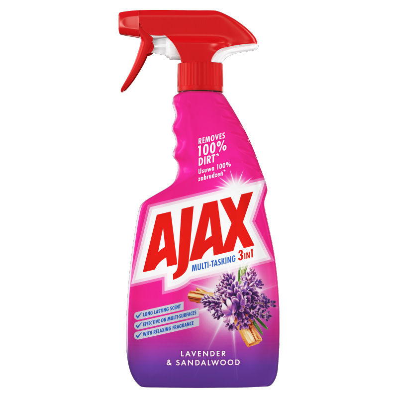 AJAX Płyn do czyszczenia uniwersalny w sprayu Lavender&Sandalwood