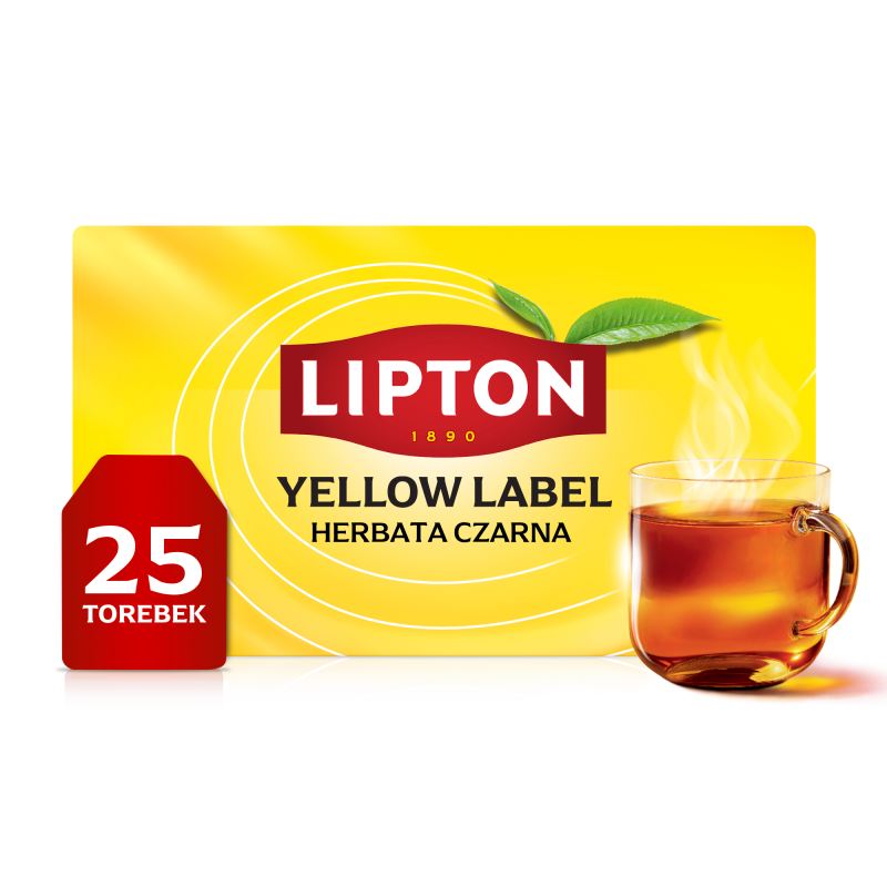 Lipton Yellow Label Herbata 25 torebek