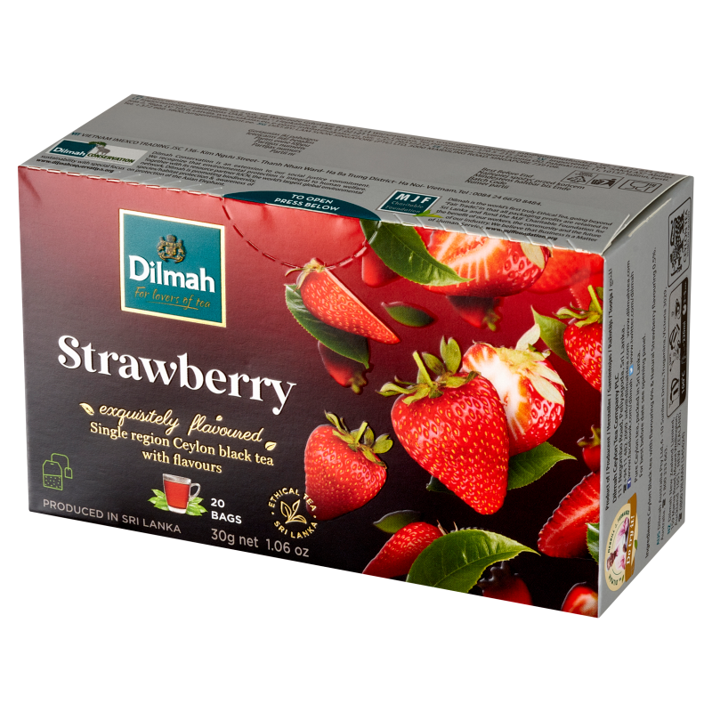 Dilmah Herbata truskawkowa 20 torebek