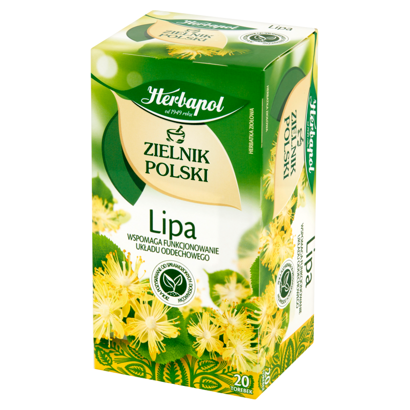 Herbapol Herbapol Zielnik Polski Herbatka ziołowa lipa 30 g (20 x 1,5 g)