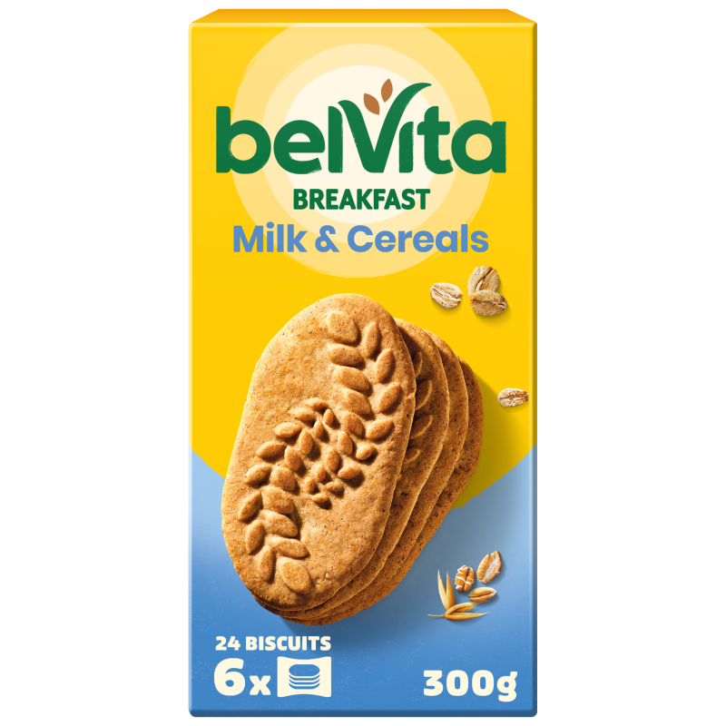 Belvita 5 ZBÓŻ I MLEKO 300G