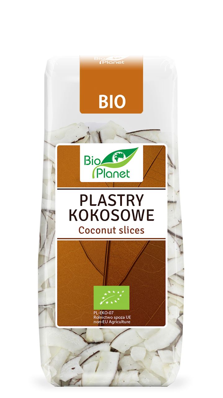Bio Planet PLASTRY KOKOSOWE 100G 5907814664075