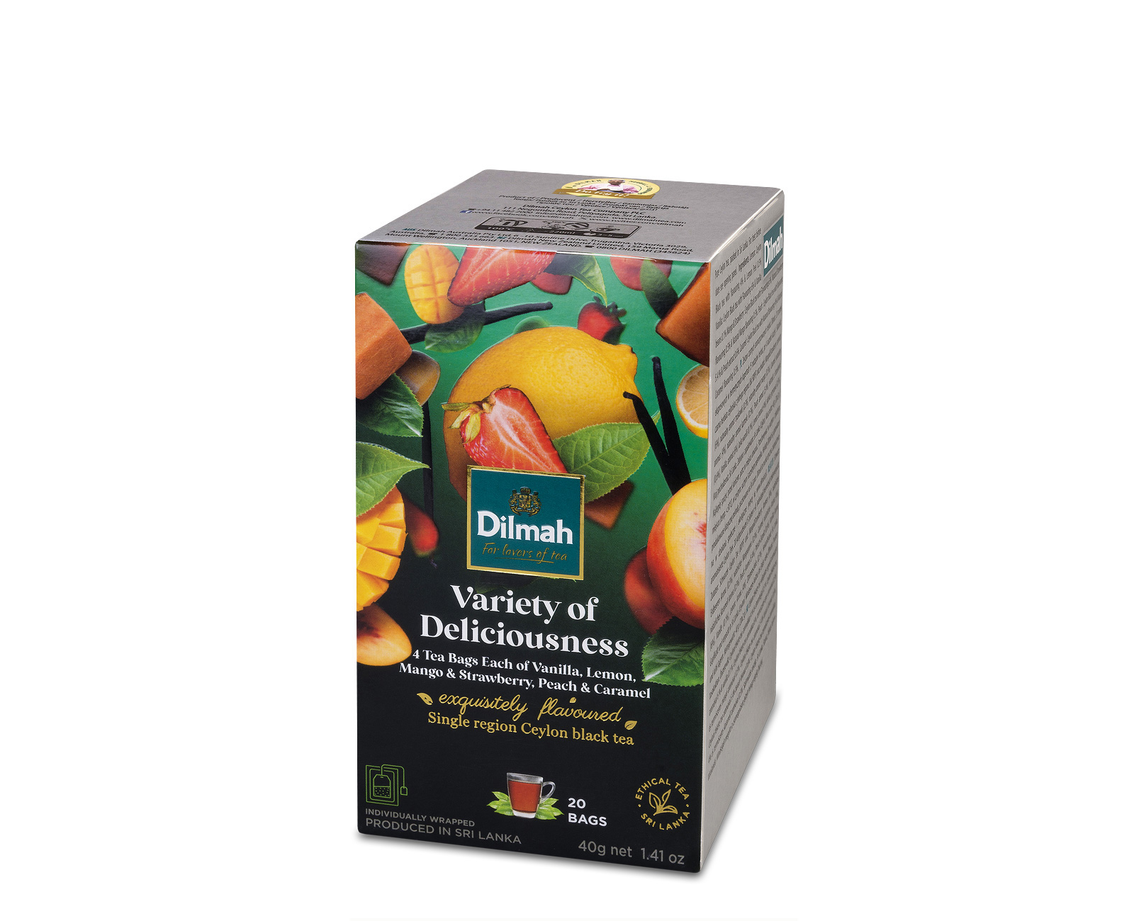 Dilmah Variety Mix kopertowana DILM VARIETYMIX20 KO