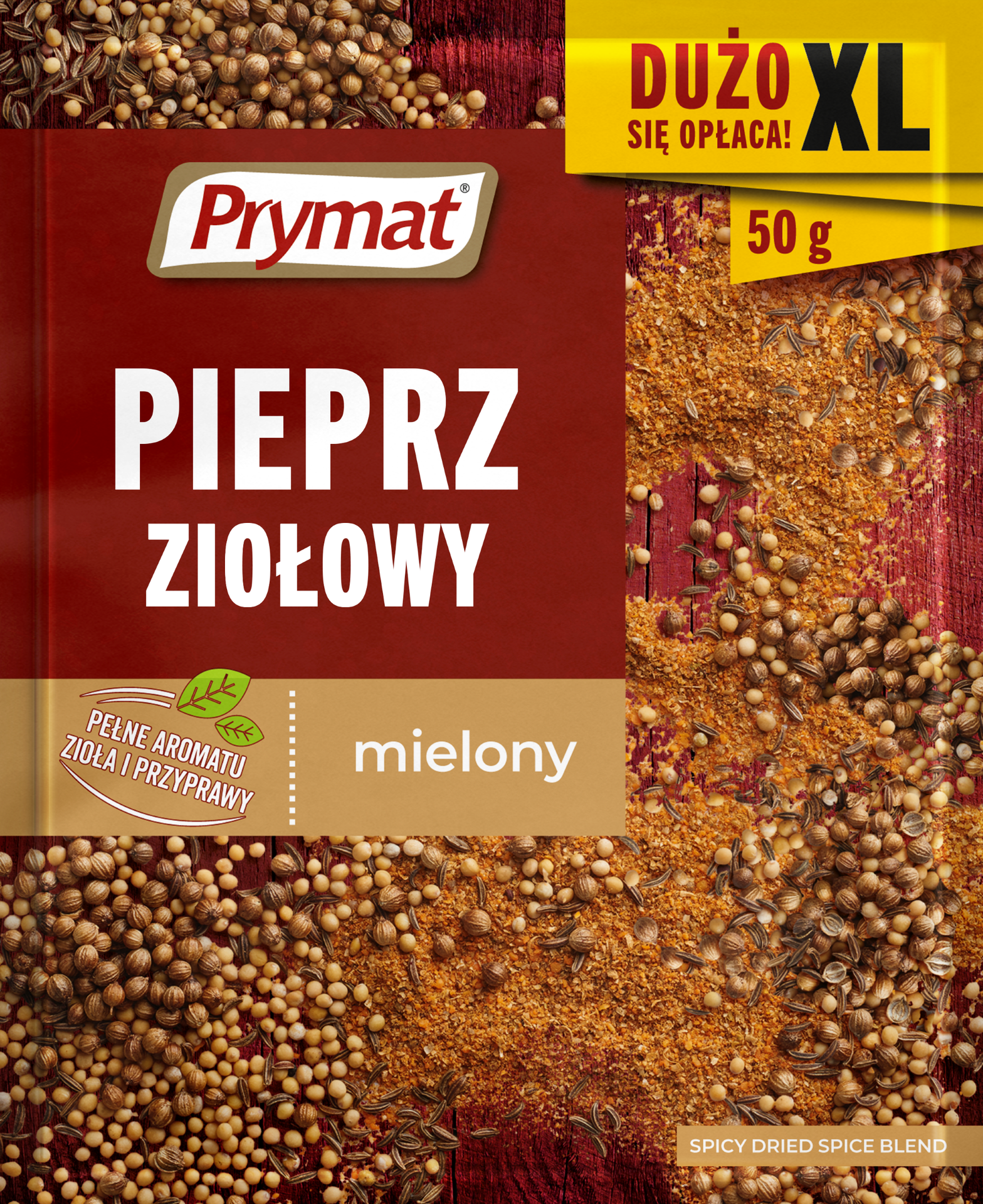 Prymat Pieprz ziołowy mielony XXL