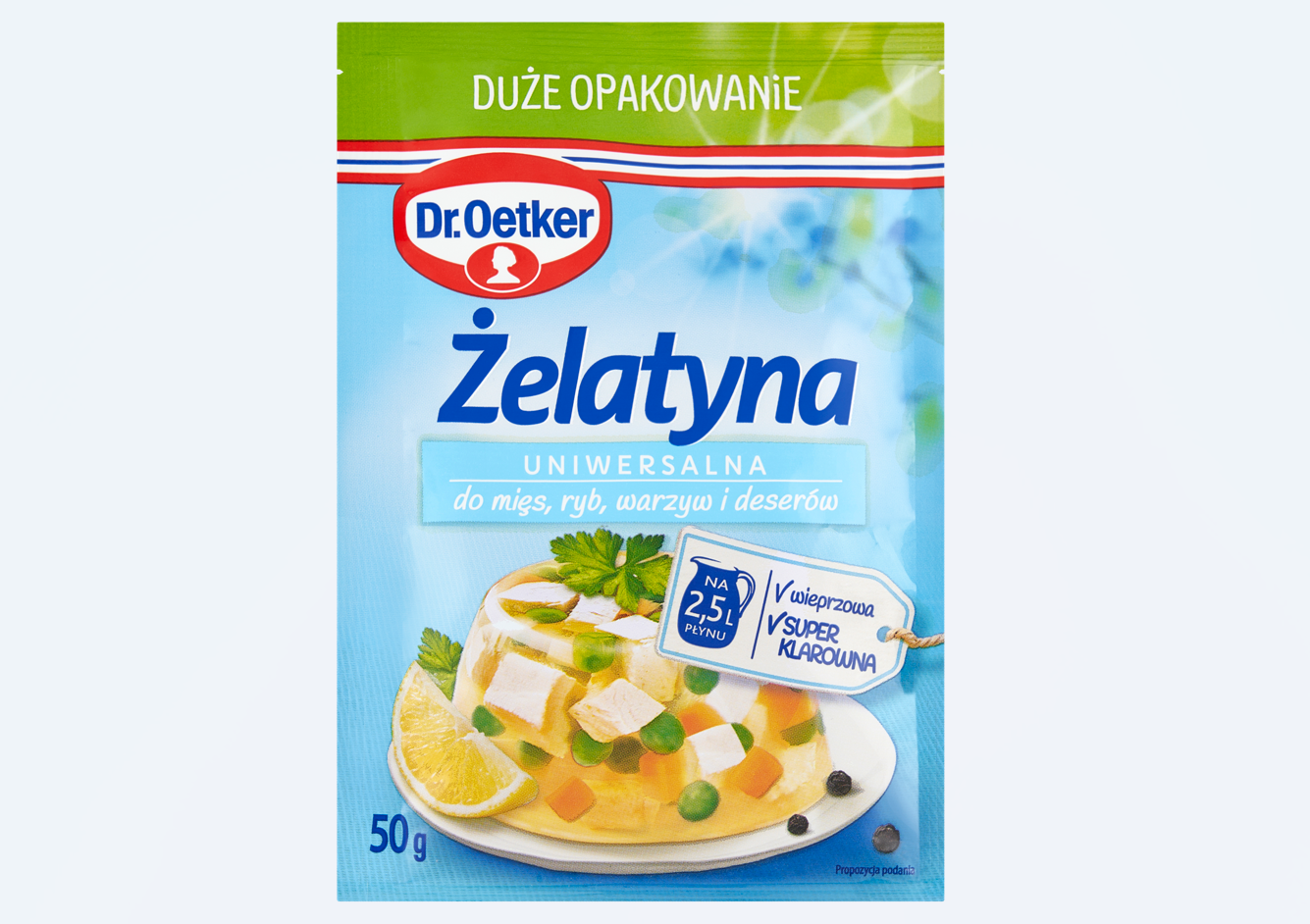Żelatyna wieprzowa 50 g Dr. Oetker