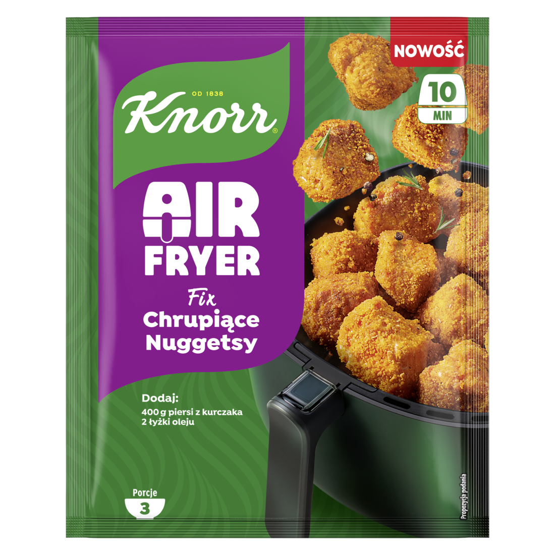 KNORR AIR FRYER FIX Chrupiące nuggetsy
