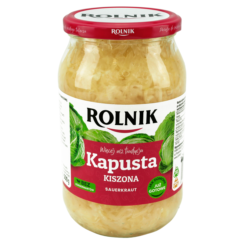 Rolnik Kapusta kwaszona 900 ml