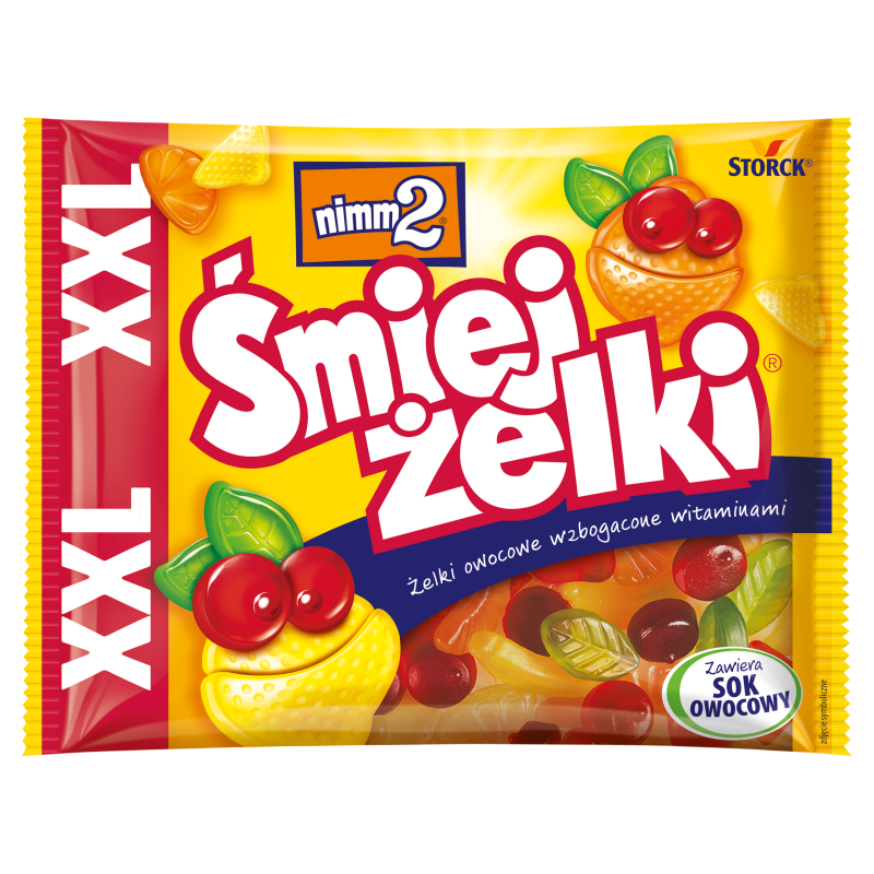 NIMM2 ŚMIEJŻELKI OWOCOWE 180 G