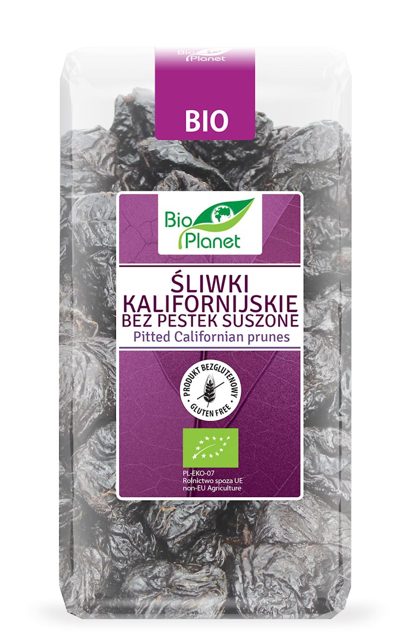 Bio Planet ŚLIWKI KALIFORNIJSKIE BEZ PESTEK BIO 400 g -