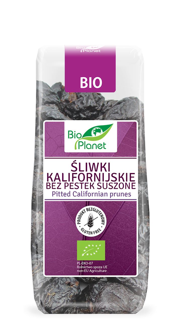 Bio Planet ŚLIWKI KALIFORNIJSKIE BEZ PESTEK BIO 200 g -