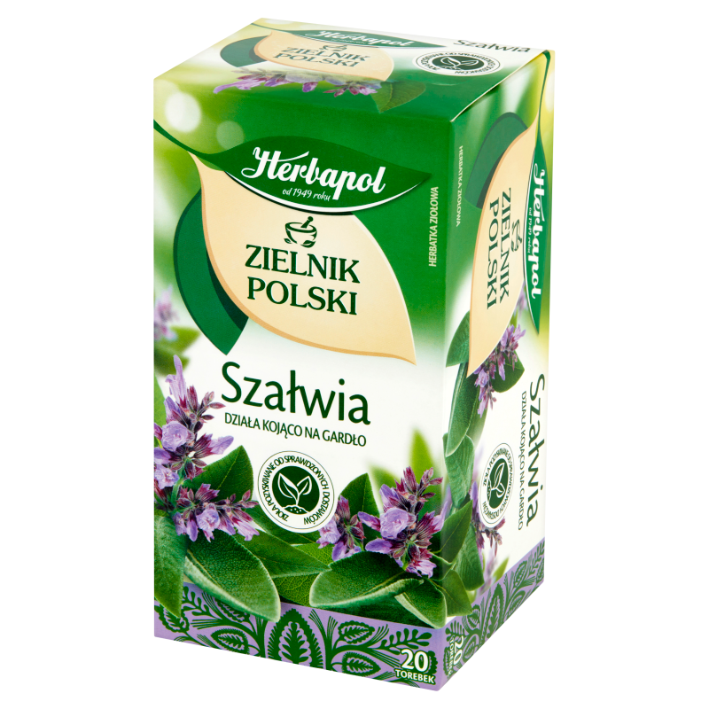 ZIELNIK POLSKI Herbapol Zielnik Polski Herbatka ziołowa szałwia 24 g (20 x 1,2 g)