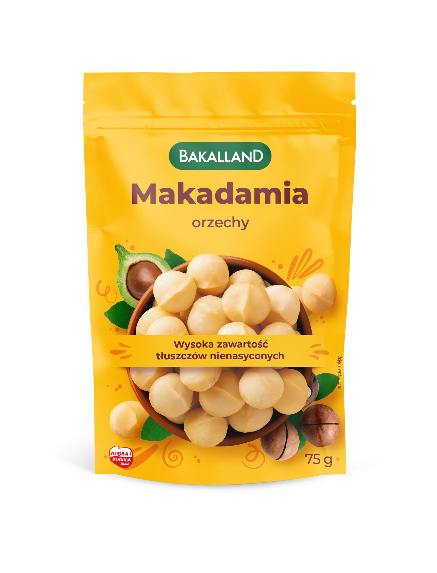 Bakalland ORZECHY MAKADAMIA 75G zakupy dla domu i biura! 12655163